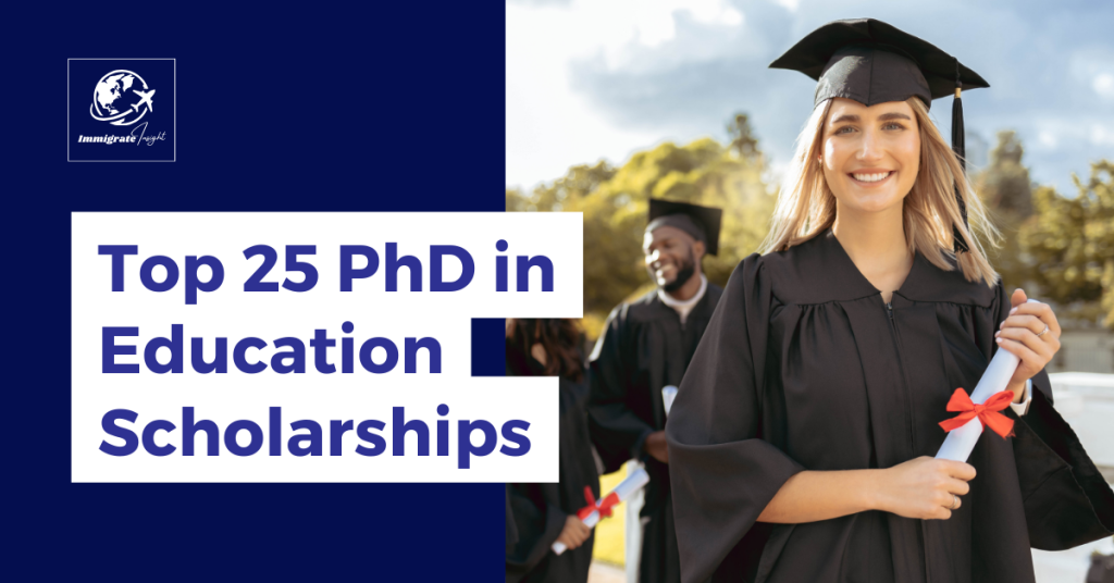 phd in education scholarships